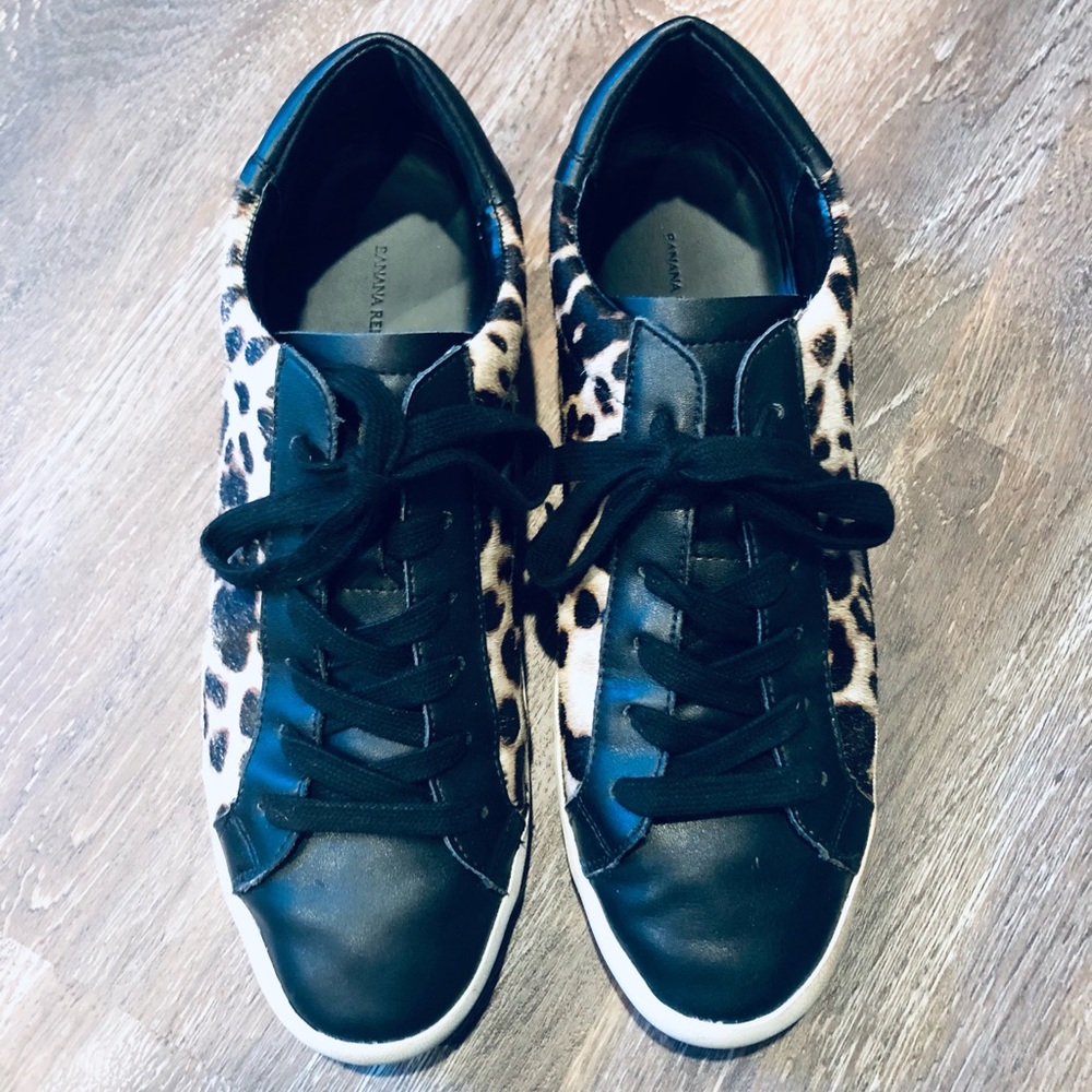 Banana Leopard Print Sneaker